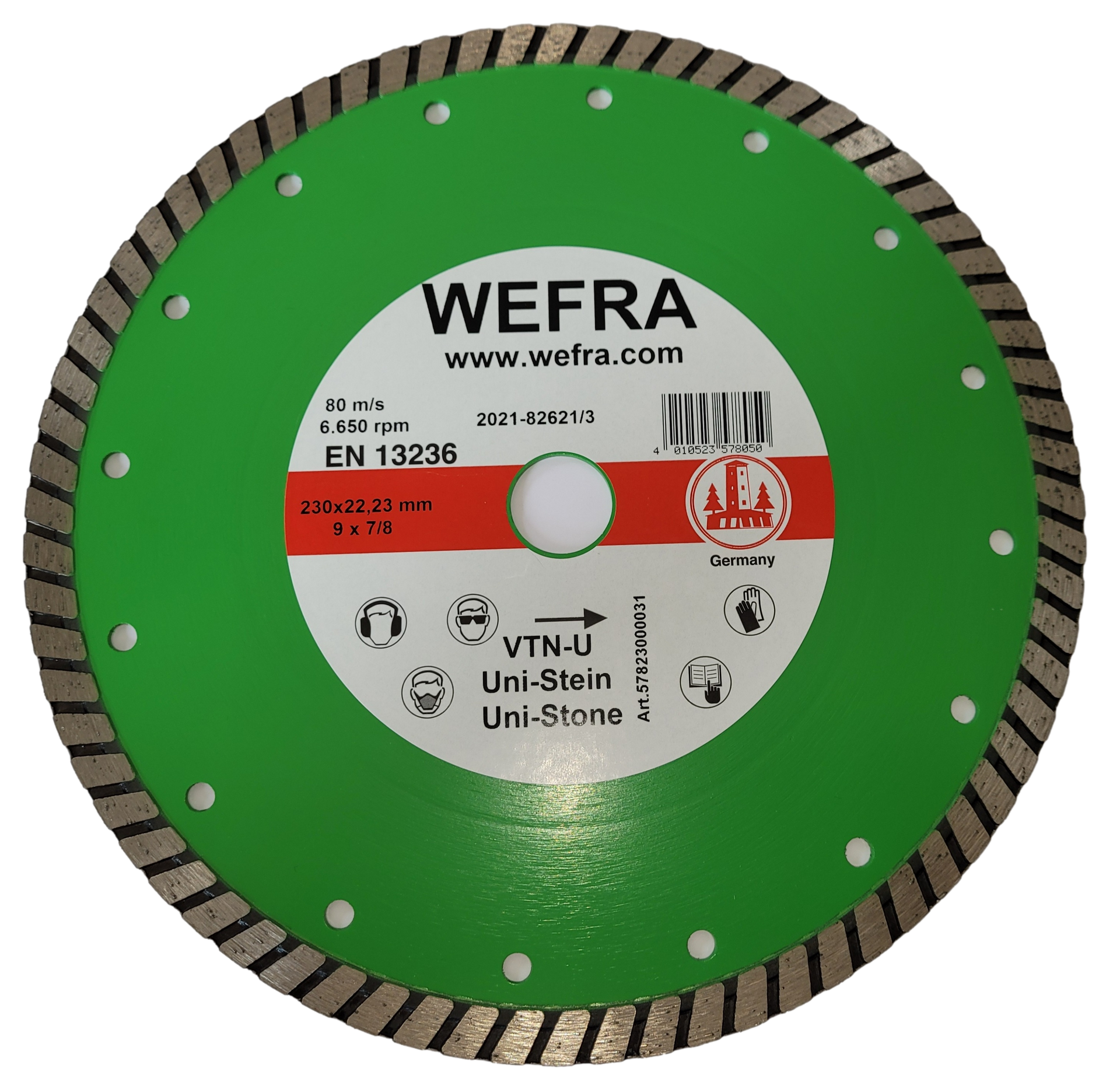 Die Profischeibe für Natur- und Kunststein, Beton, Dachziegel, Verbundpflaster und Waschbeton. Geschlossener Schneidrand, gesintert, sehr gute Schnittleistung und Standzeit. Segmenthöhe 10 mm. Bewährte Profiqualität.
Einsatzgebiet
Naturstein, Kunststein, Beton, Dachziegel, Verbundpflaster, Waschbeton