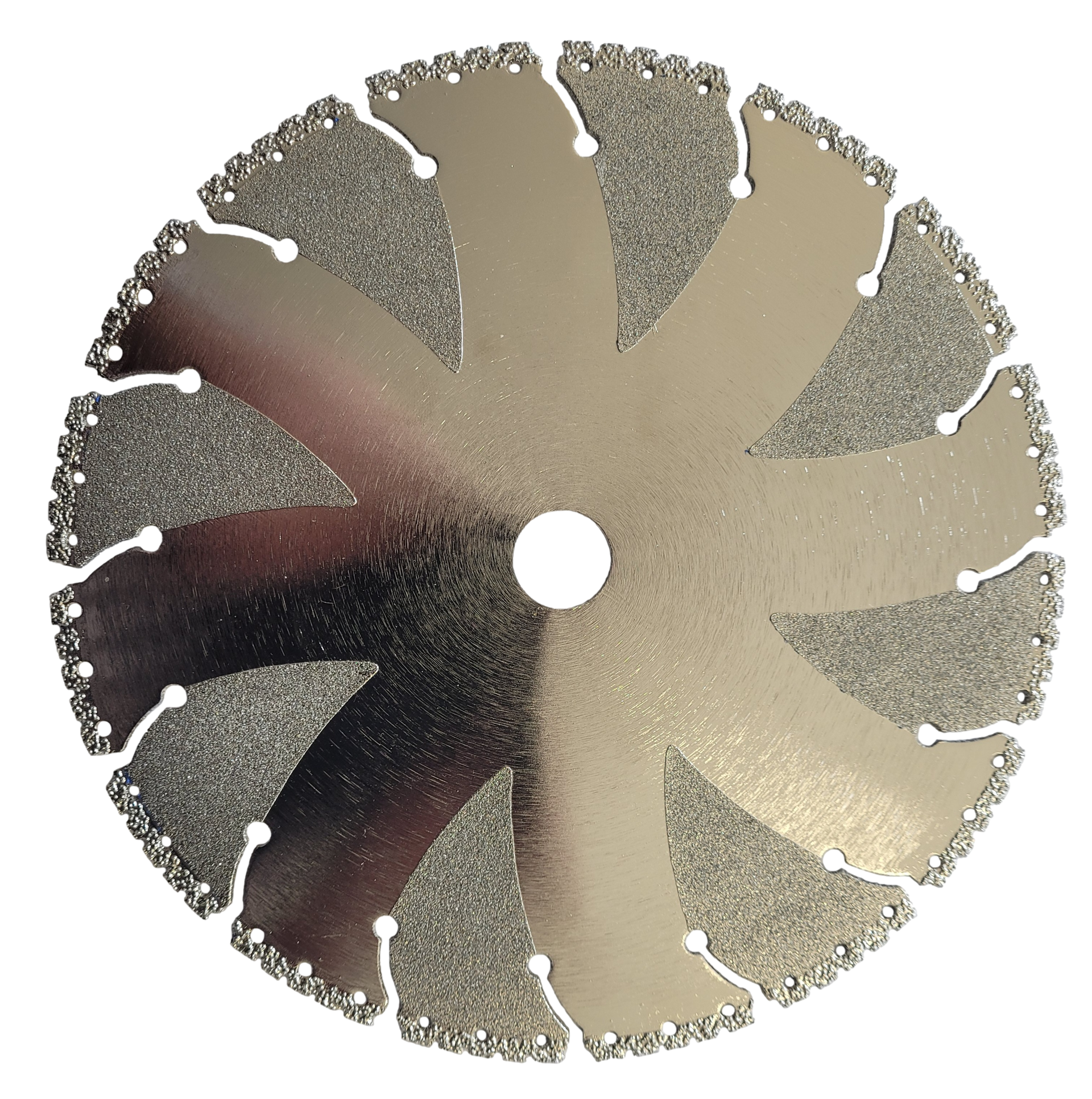 Die schnittfreudige, vakuumgelötete Diamanttrennscheibe MULTI-STAR ist ebenso geeignet für Natur- und Kunststein, Beton, Waschbeton, Stahlbeton, Betonpflaster, Ziegel, Klinker, Granit und Kalksandstein wie auch für verschiedene Metalle wie z. B. Eisenprofile, Eisenkonstruktionen, Bleche, Gusseisen, Buntmetalle, duktile Rohre, sowie Kunststoff und Fiberglas. Aufgrund des speziellen Herstellungsverfahrenes werden die Diamanten in einem Vakuum-Lötverfahren direktn auf das Stammblatt bzw. die Segmente gebracht.
Einsatzgebiet
Naturstein, Kunststein, Beton, Waschbeton, Stahlbeton, Betonpflaster, Ziegel, Klinker, Granit, Kalksandstein, Eisenprofile, Eisenkonstruktionen, Bleche, Gusseisen, Buntmetalle, duktile Rohre, Kunststoff und Fiberglas
