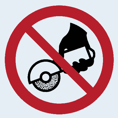 Nicht zulässig für Freihandschleifen