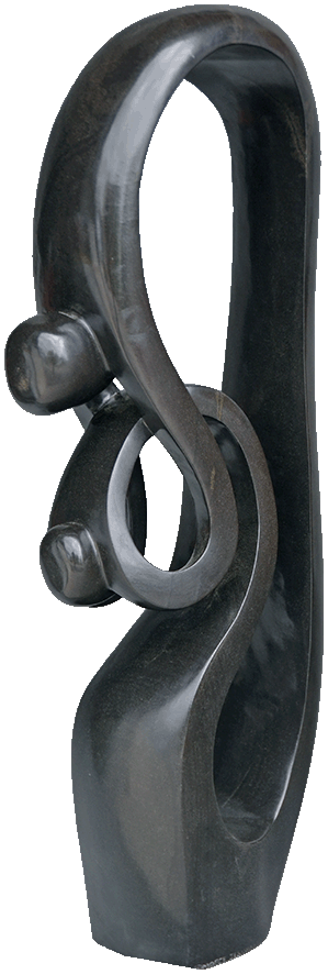 Edmore Jesinari-Dancing with My Daughter Shonaskulptur - Edmore Jesinari-Dancing with My Daughter