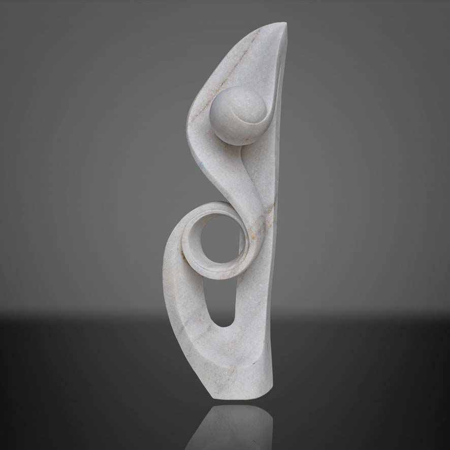 Shona Skulptur - Edmore Sango-Dancers of the Moment