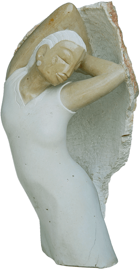 Shona Skulptur von Vengai Chiwawa-Phenomenal Woman