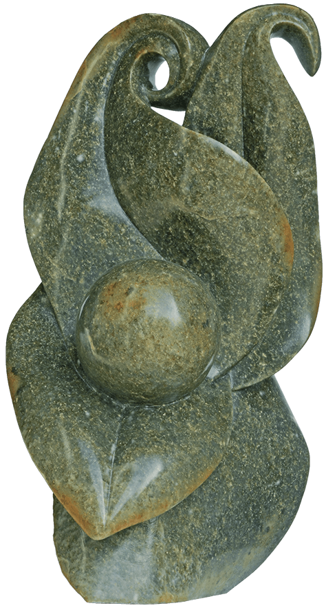 Edmore Sango-Blooming Shona Skulptur - Edmore Sango-Blooming