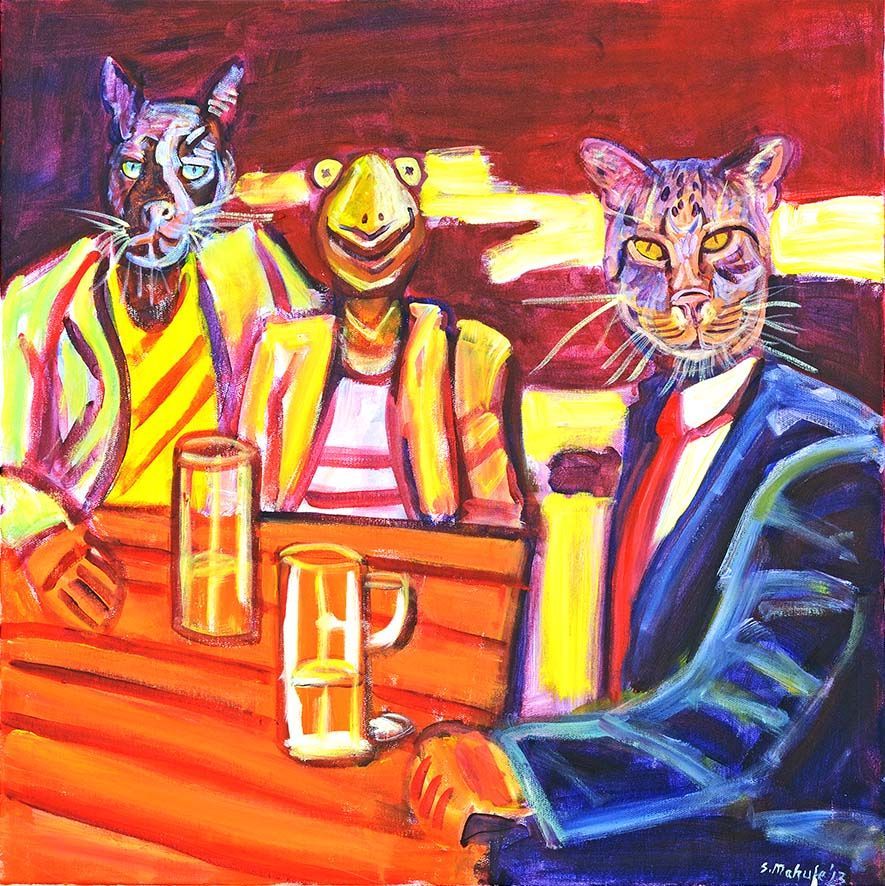 Shepherd Mahufe-At the Pub