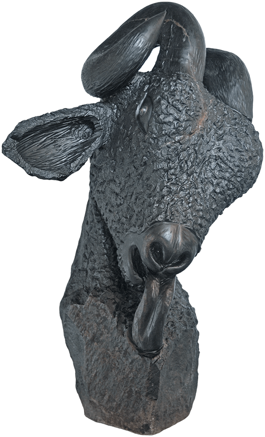 Witness Chinika-Male Shona Skulptur - Witness Chinika-Male