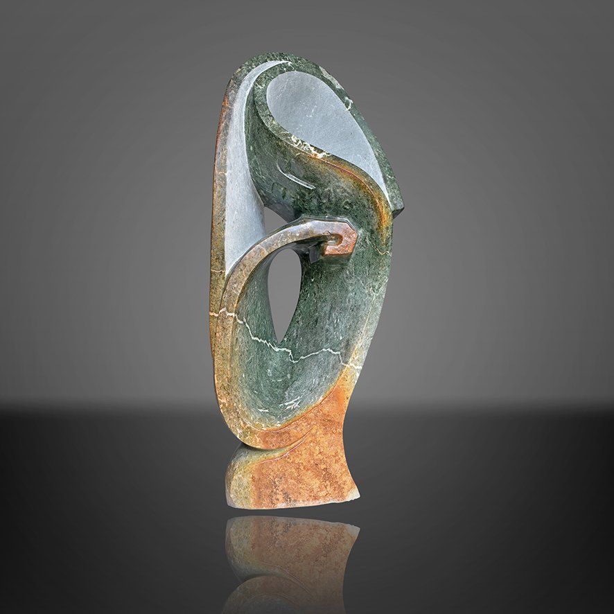 Shona Art - Edmore Sango-Thinking About You