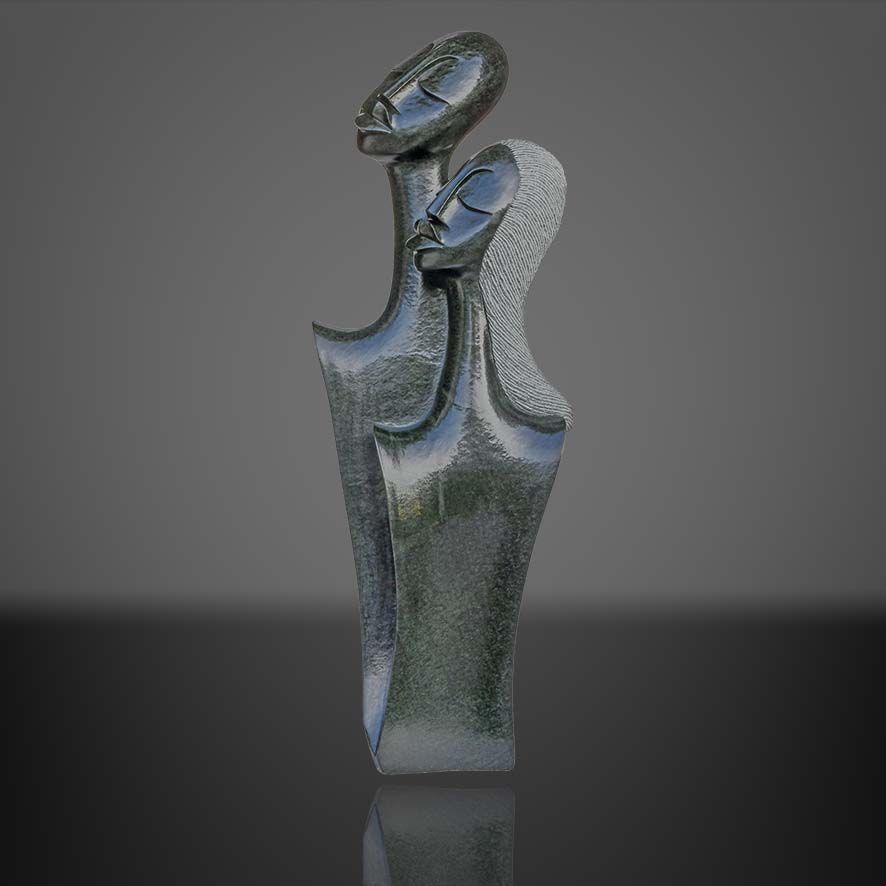 Shona Art - Goodson Mlera-Together Forever