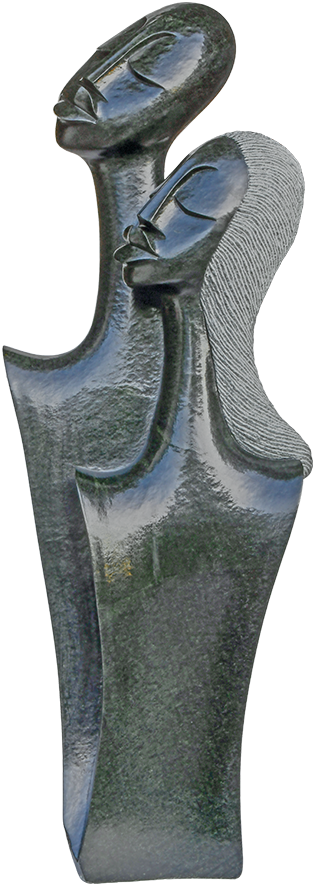 Goodson Mlera-Together Forever Shona Art - Goodson Mlera-Together Forever