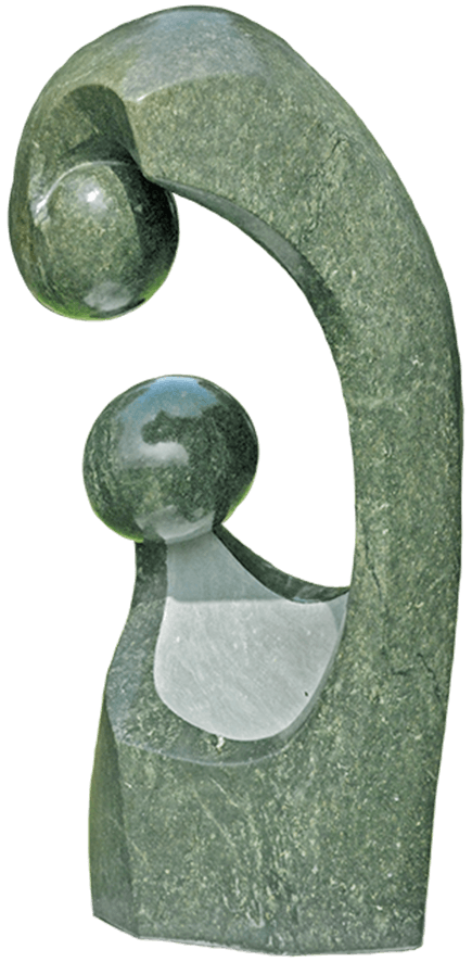 Mishek Makaza - Endless Love Shonaskulptur - Mishek Makaza - Endless Love