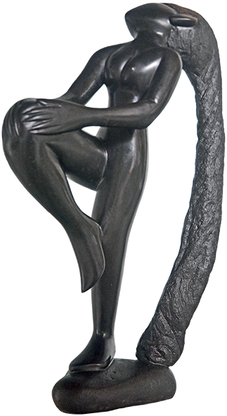 Kennedy Musekiwa-Dancing Woman Shona Skulptur - Kennedy Musekiwa-Dancing Woman