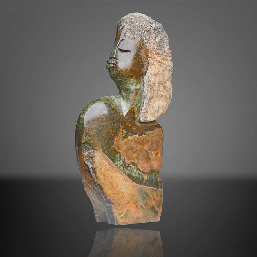 Shona Skulptur Walter Mariga Self Confidence