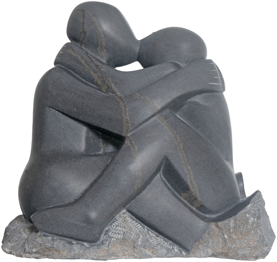 Kenneth Chidharara-The Answer Shona Skulptur - Kenneth Chidharara-The Answer