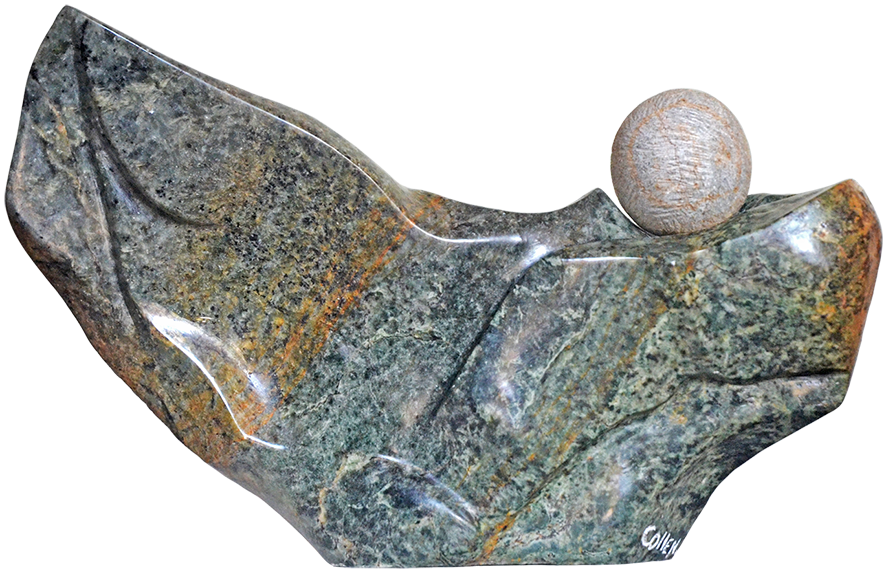 Collen Nyanhongo-New Dawn Shona Skulptur - Collen Nyanhongo-New Dawn