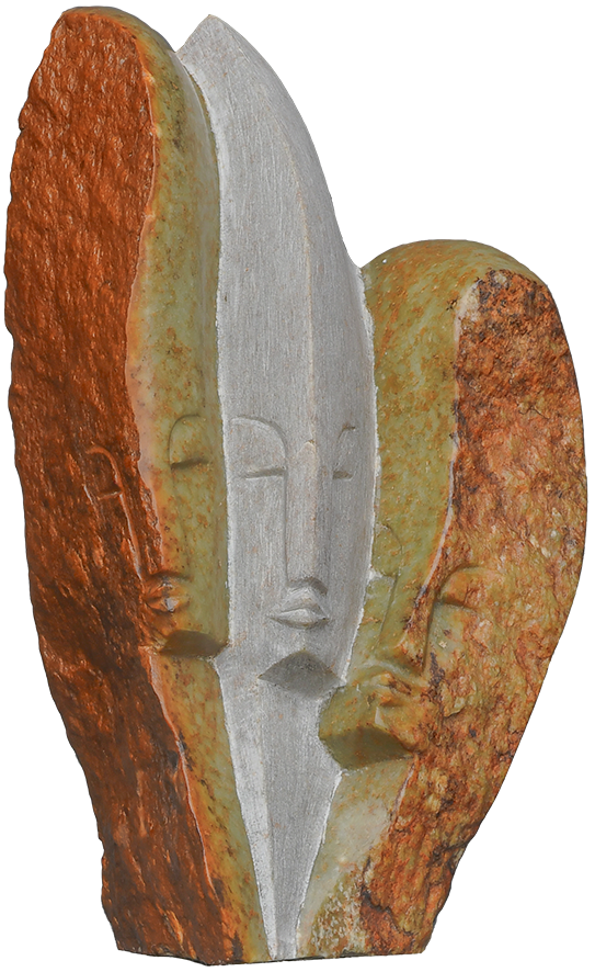 Edmore Sango-Protection Shona Skulptur - Edmore Sango-Protection