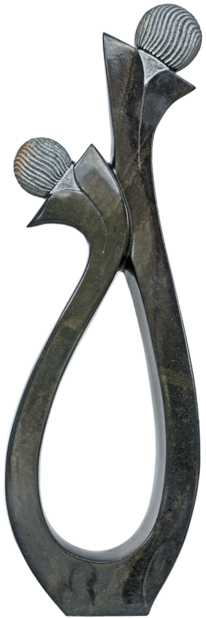 Manuel Mutizwa-Lovers Shona Art - Manuel Mutizwa-Lovers