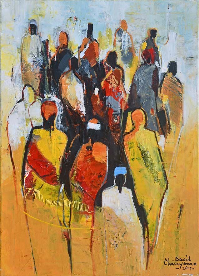 David Chinyama-Sunday Market Crowd David Chinyama-Sunday Market Crowd