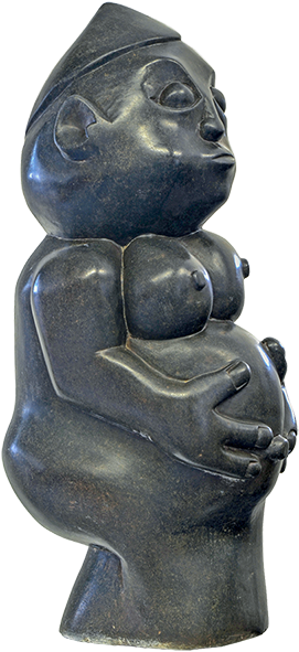 Shonaskulptur -Wanda Luke-Pregnant Woman