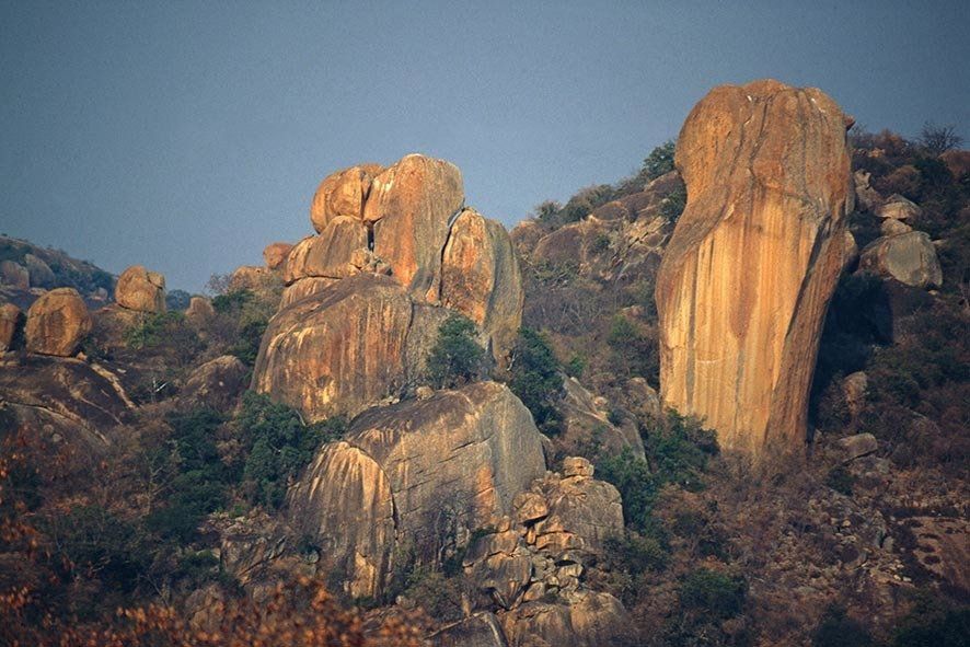 Balancing Rocks in den Matopo Hills