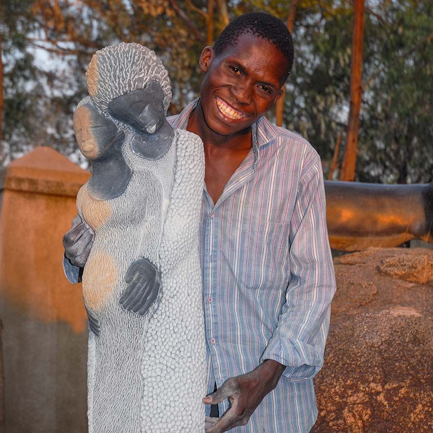 Bernard Sakarombe in Hatfield-Harare Bernard Sakarombe in Hatfield-Harare