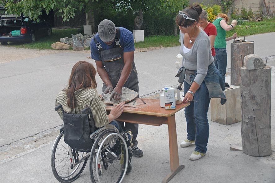 Bildhauer Workshop in Wernsbach