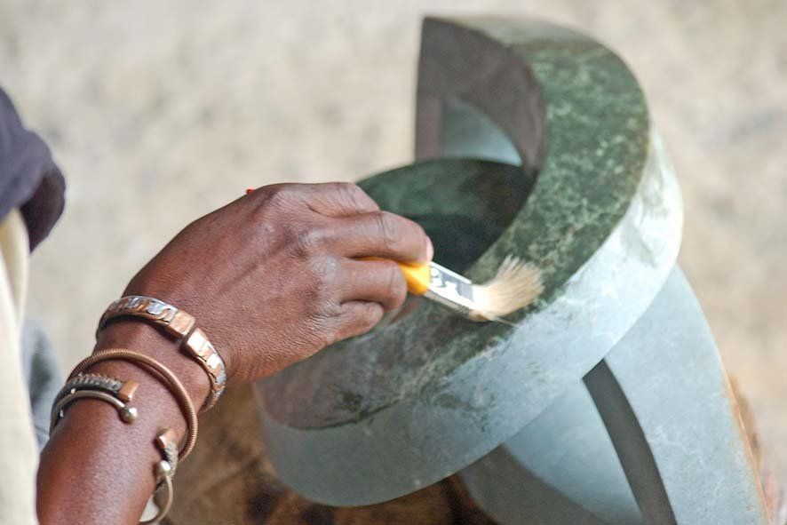 Into Africa Bildhauerkurs in Wernsbach