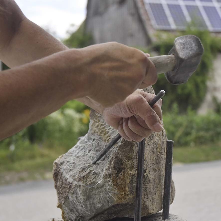 Form geben Into Africa Bildhauerkurs und Bildhauer Workshop in Wernsbach