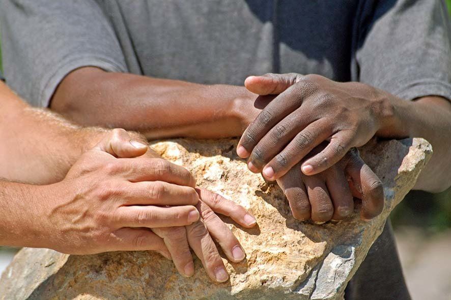 Einführung Into Africa Bildhauer Workshop in Wernsbach