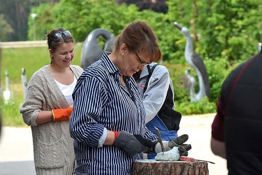 Into Africa Bildhauerkurs in Wernsbach