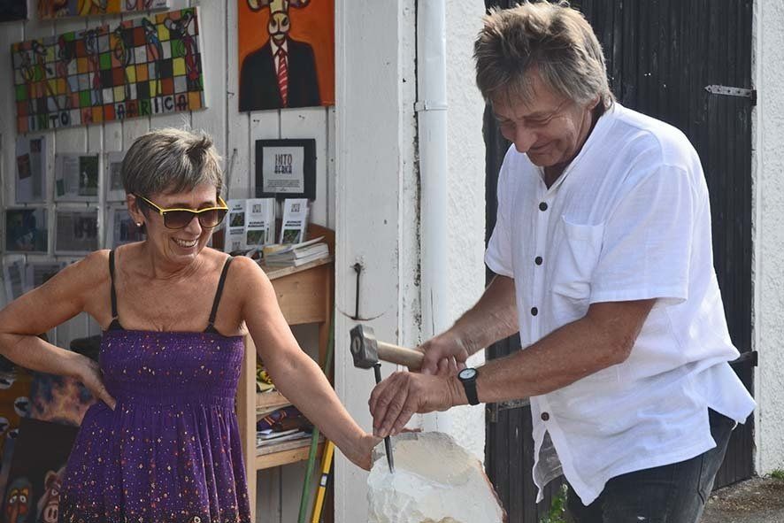 Into Africa Bildhauerkurs in Wernsbach