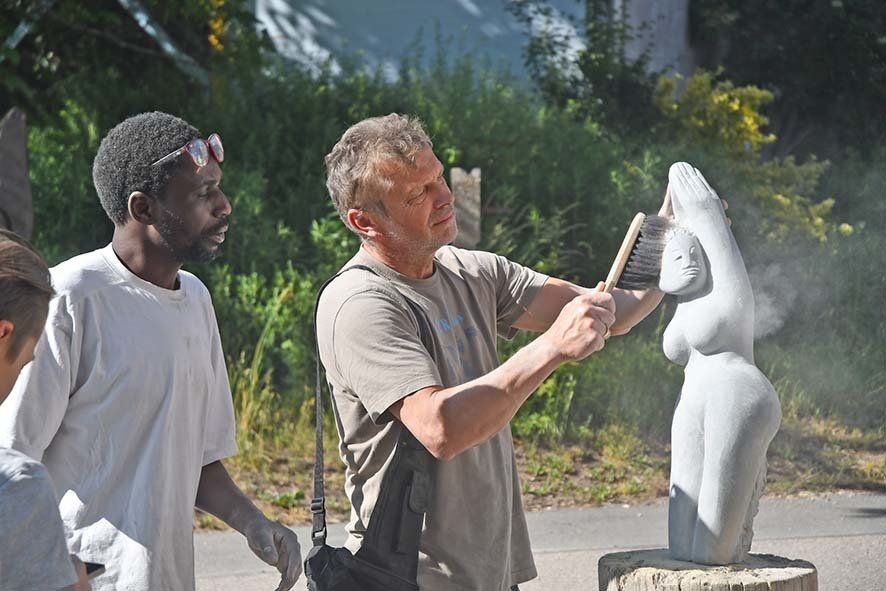 Into Africa Bildhauerkurs in Wernsbach