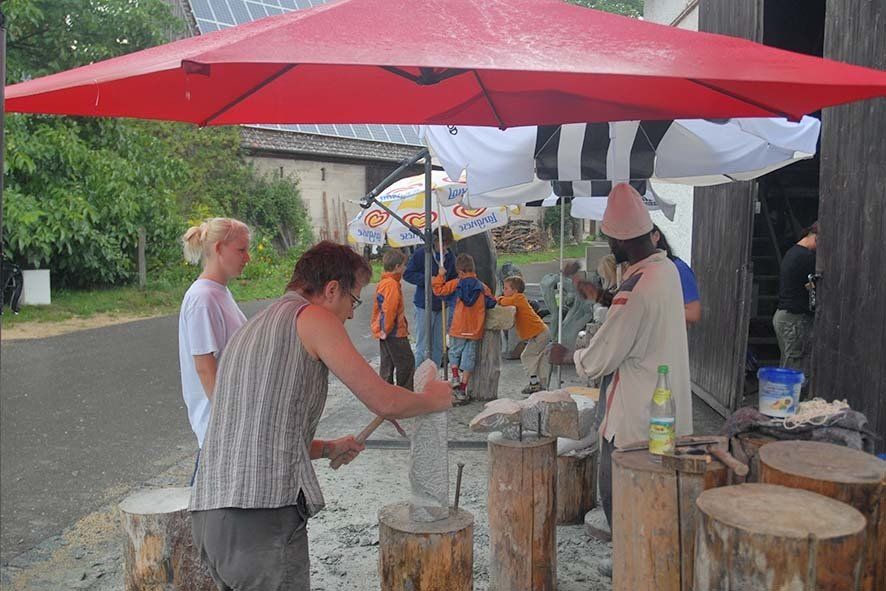 Into Africa Bildhauerkurs in Wernsbach - Workshop Teilnehmer