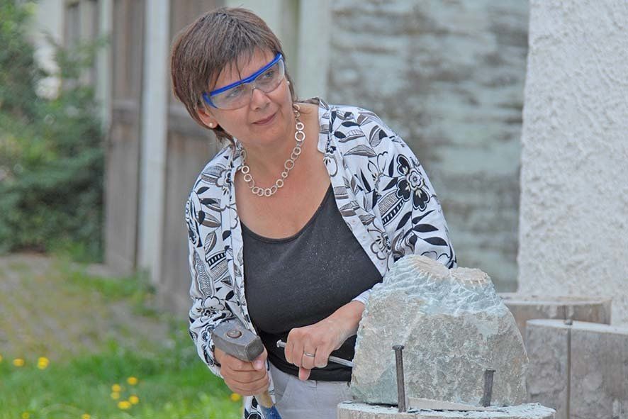 Into Africa Bildhauerkurs in Wernsbach - Workshop Teilnehmer