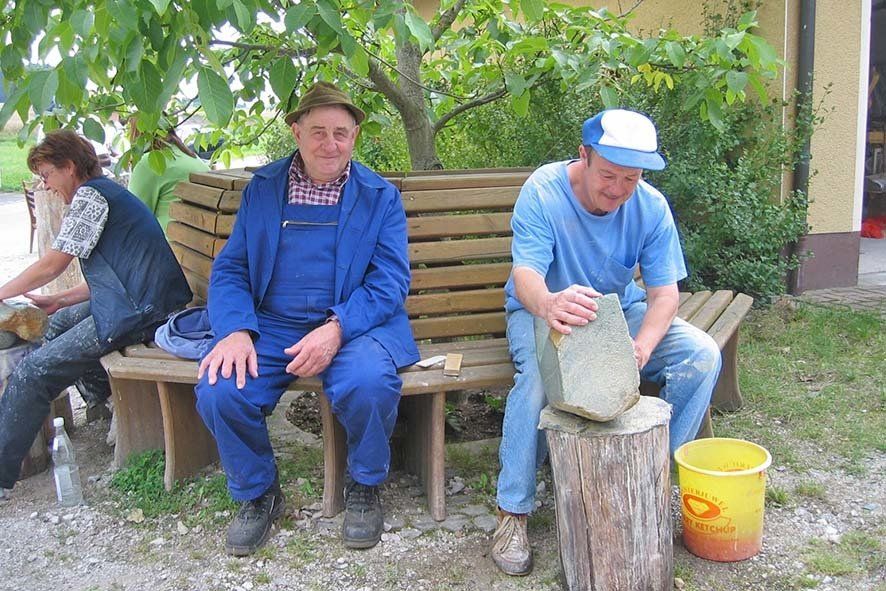 Into Africa Bildhauerkurs in Wernsbach - Workshop Teilnehmer