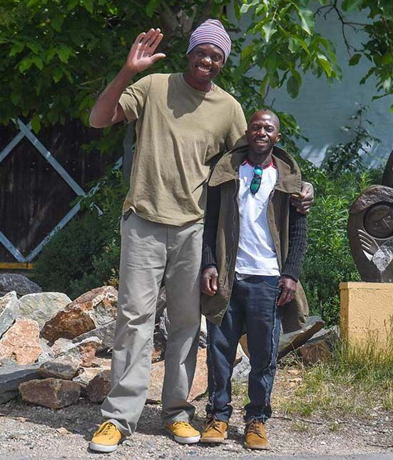 Boet Nyariri & Manuel Mutizwa in Wernsbach Boet Nyariri & Manuel Mutizwa in Wernsbach