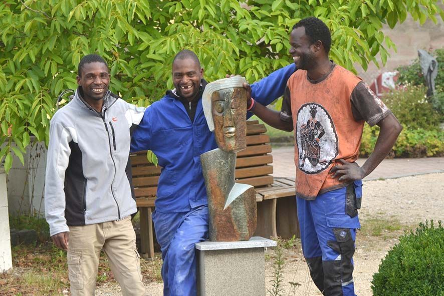 Edmore Sango Rickson Murewa Zavare Collen Nyanhongo in Wernsbach Edmore Sango Rickson Murewa Zavare Collen Nyanhongo in Wernsbach