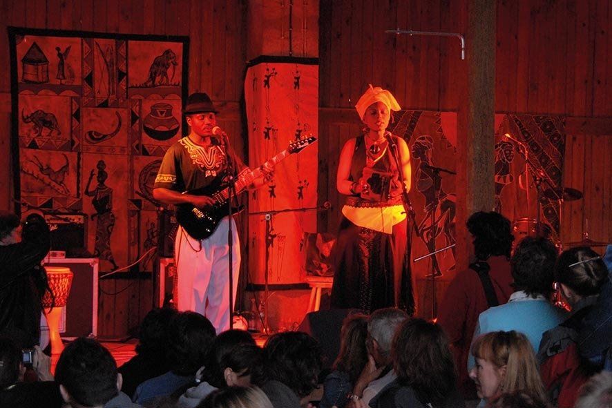 Veranstaltungen der Into Africa Skulpturengalerie Wernsbach