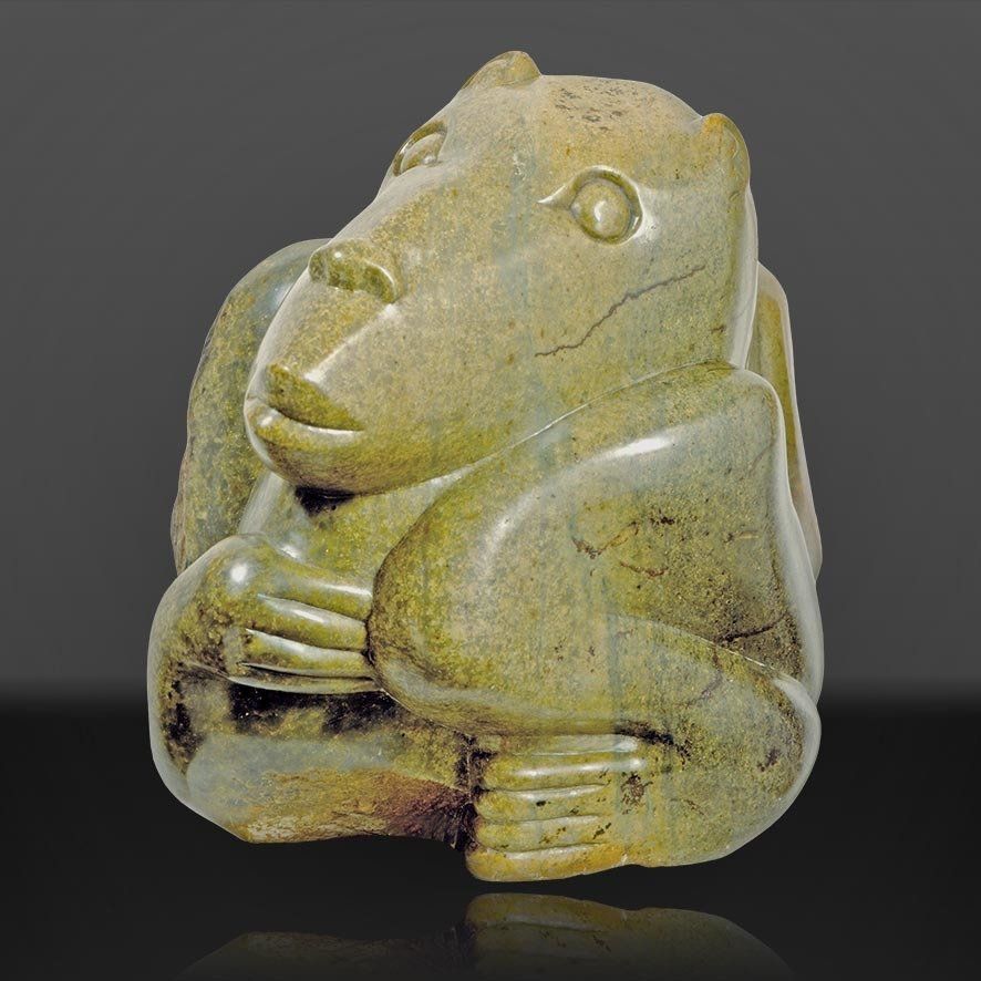 Shonaskulptur - Joram Mariga_The Animal that Used to Frighten the Children