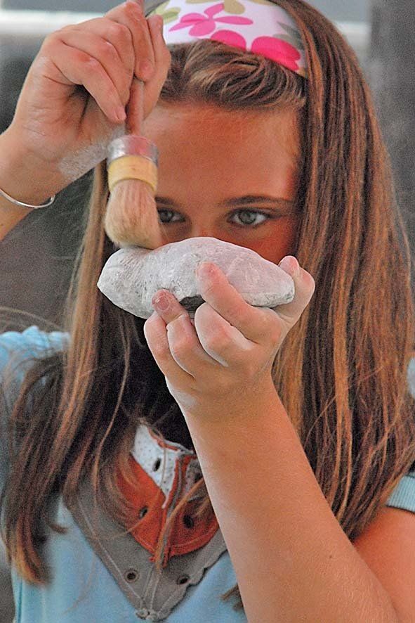 Into Africa Bildhauer Workshop für Kinder in Wernsbach