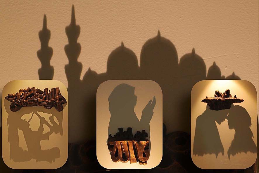 Shadow Art Bildhauer aus Zimbabwe