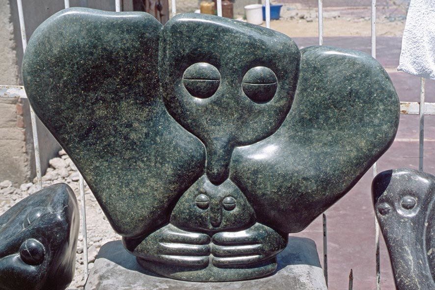Shona Skulptur von Fanizani Akuda in Chitungwiza