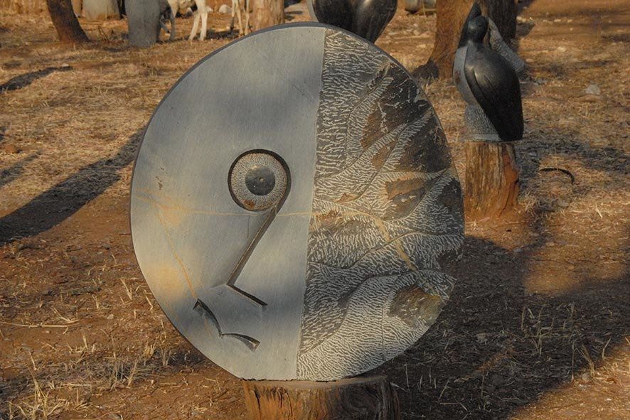 Shona Skulptur von unbekannten Bildhauer in Tengenenge