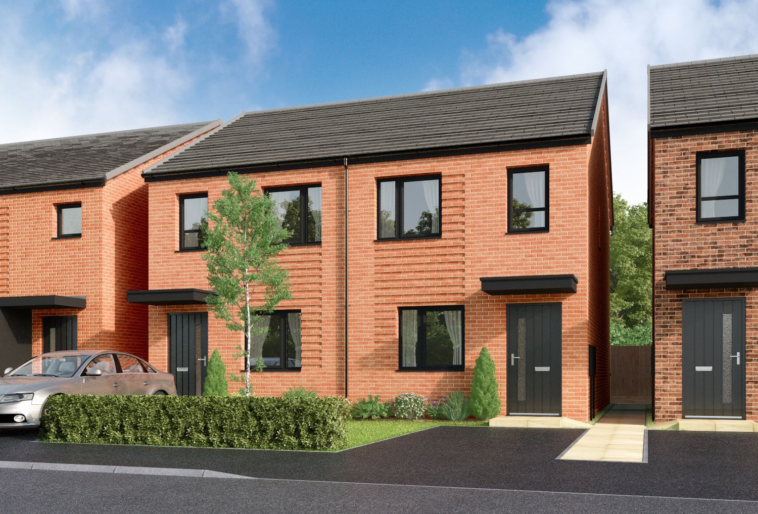 New build residential housing development โ property management support