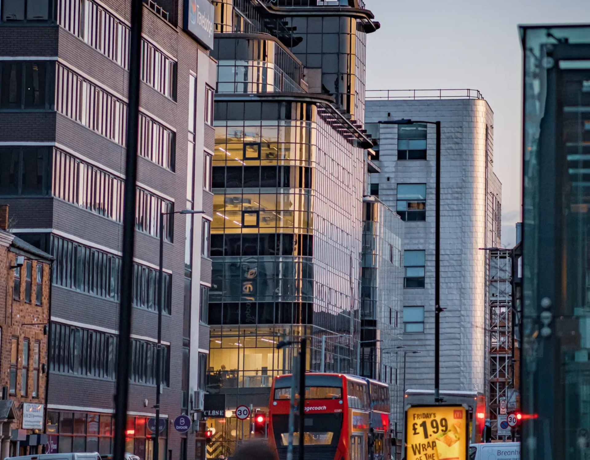 Modern apartment building representing professional property portfolio management in the private ren