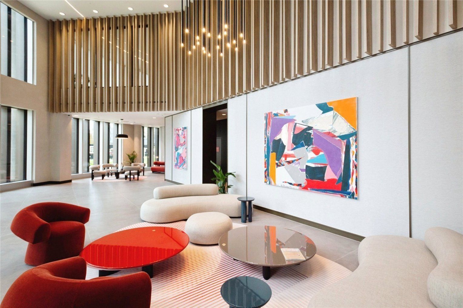 Salford Quays luxury apartment interior โ block and developer support