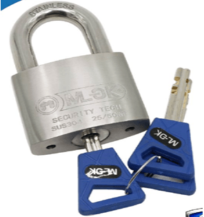 Click for more Information Stainless Steel Padlock
