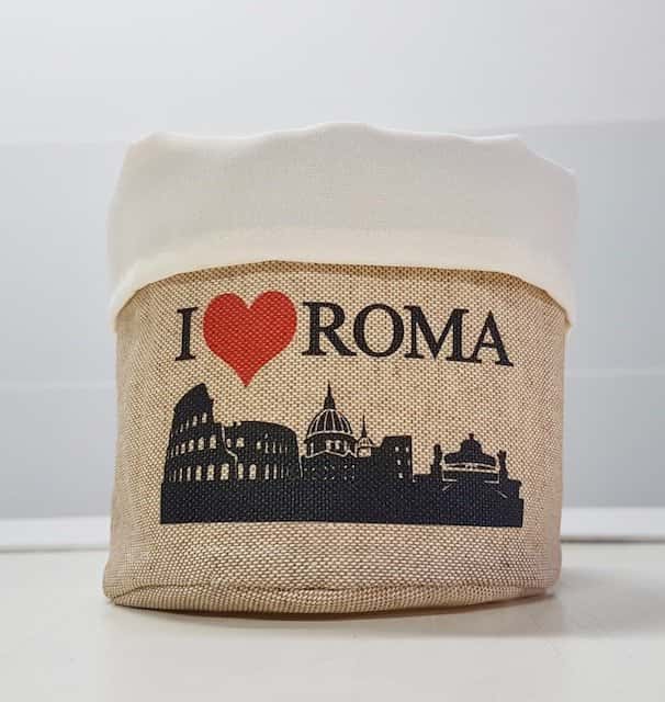 Pancestino pane corda fodera bianca