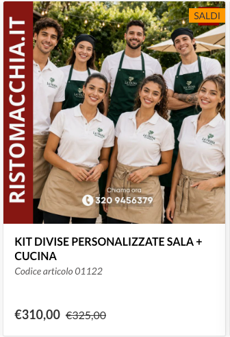 KIT DIVISE SALA E CUCINA