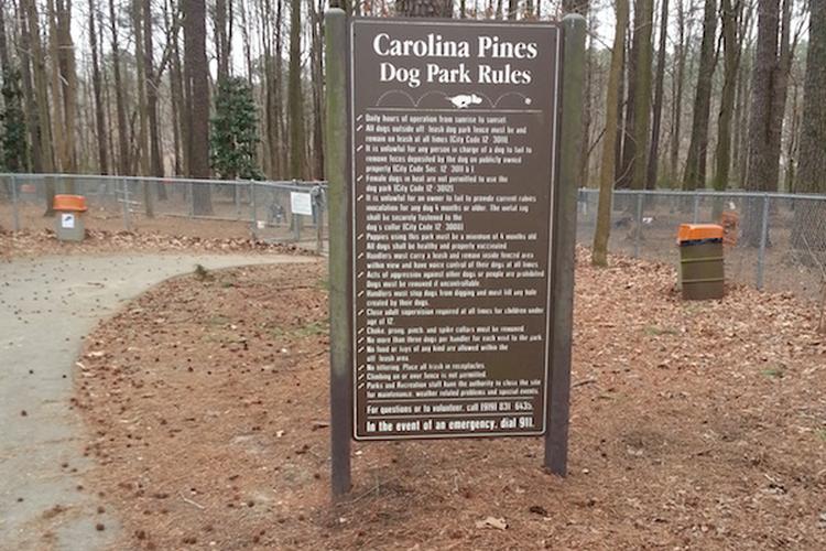 Carolina Pines Dog Park, Hooman On Demand, dog park, raleigh dog park,