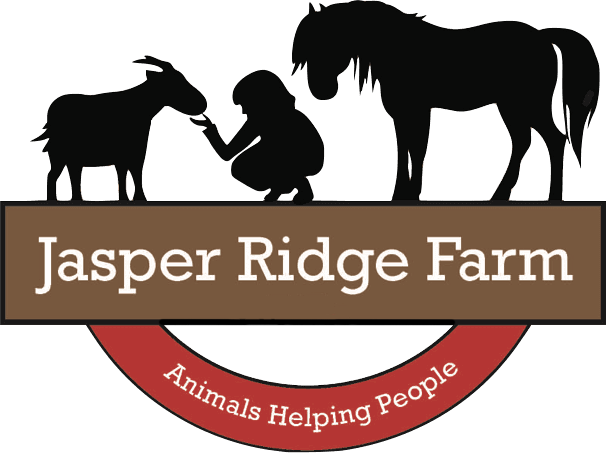 Jasper Ridge Farm, Animals Helping People logo.