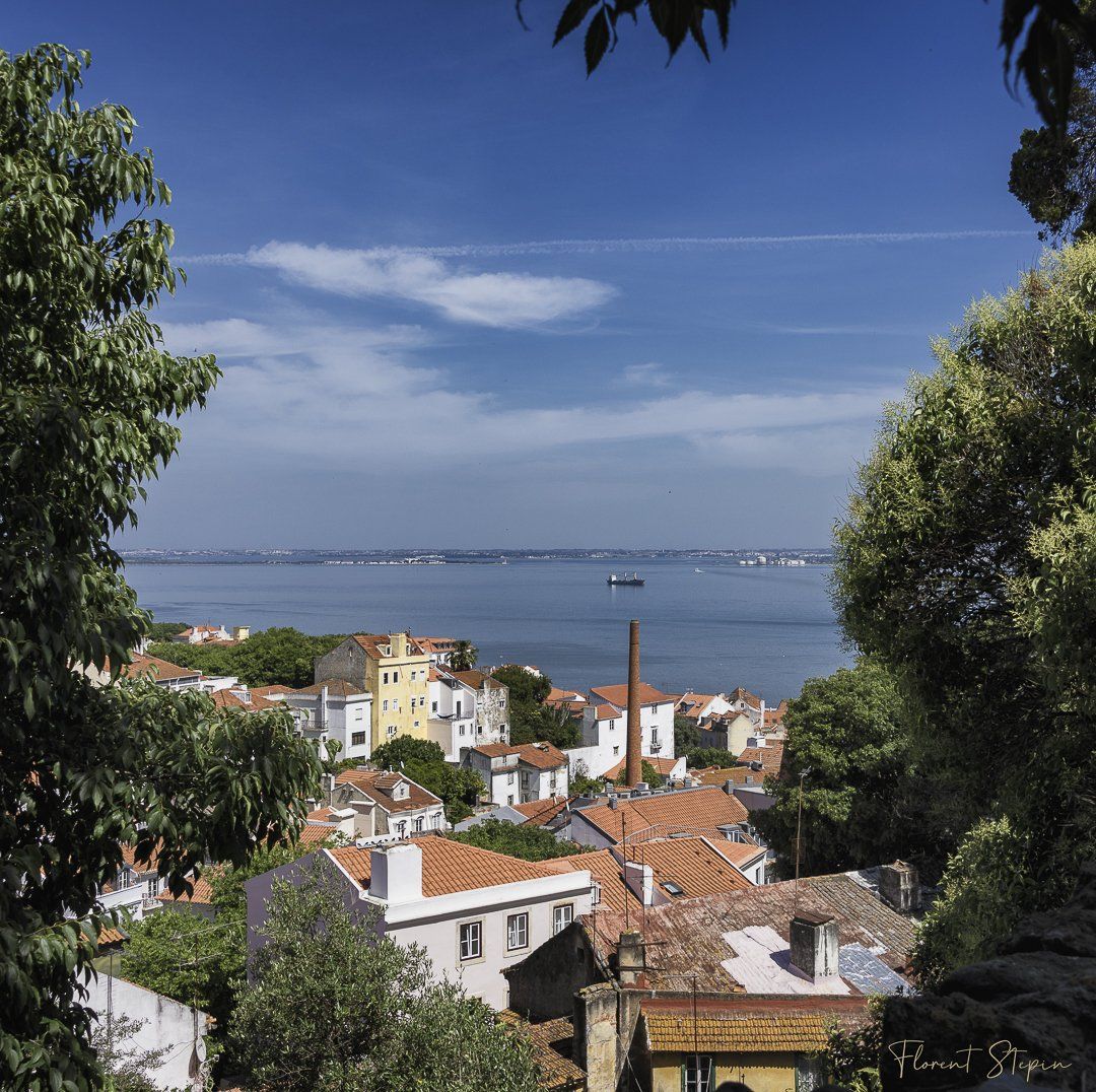 L'Alfama vue du Château São Jorge à Lisbonne